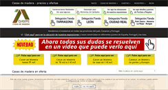 Desktop Screenshot of casasdemaderadaype.com