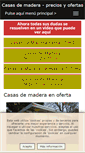 Mobile Screenshot of casasdemaderadaype.com